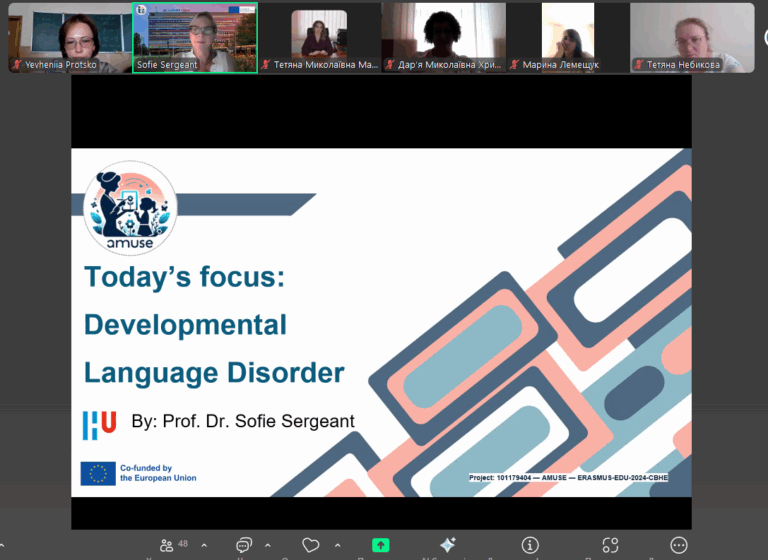 Second webinar of the “Methods of Teaching for Inclusion”