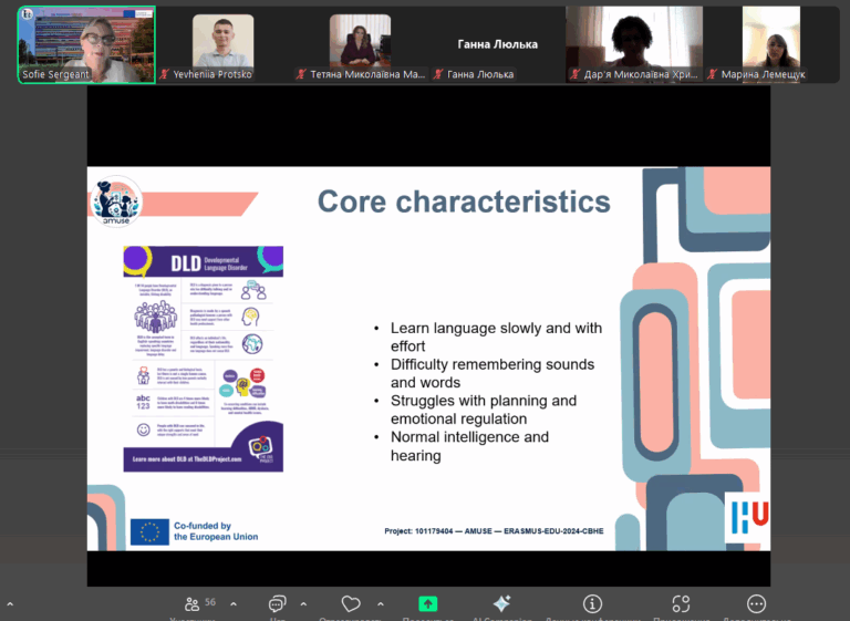 Second webinar of the “Methods of Teaching for Inclusion”