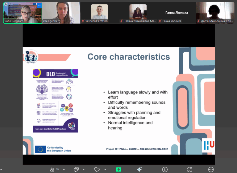 Second webinar of the “Methods of Teaching for Inclusion”