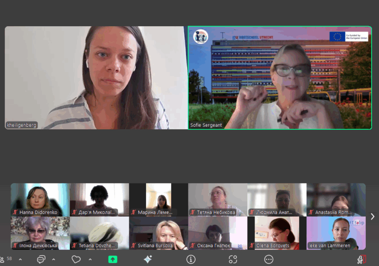 Second webinar of the “Methods of Teaching for Inclusion”